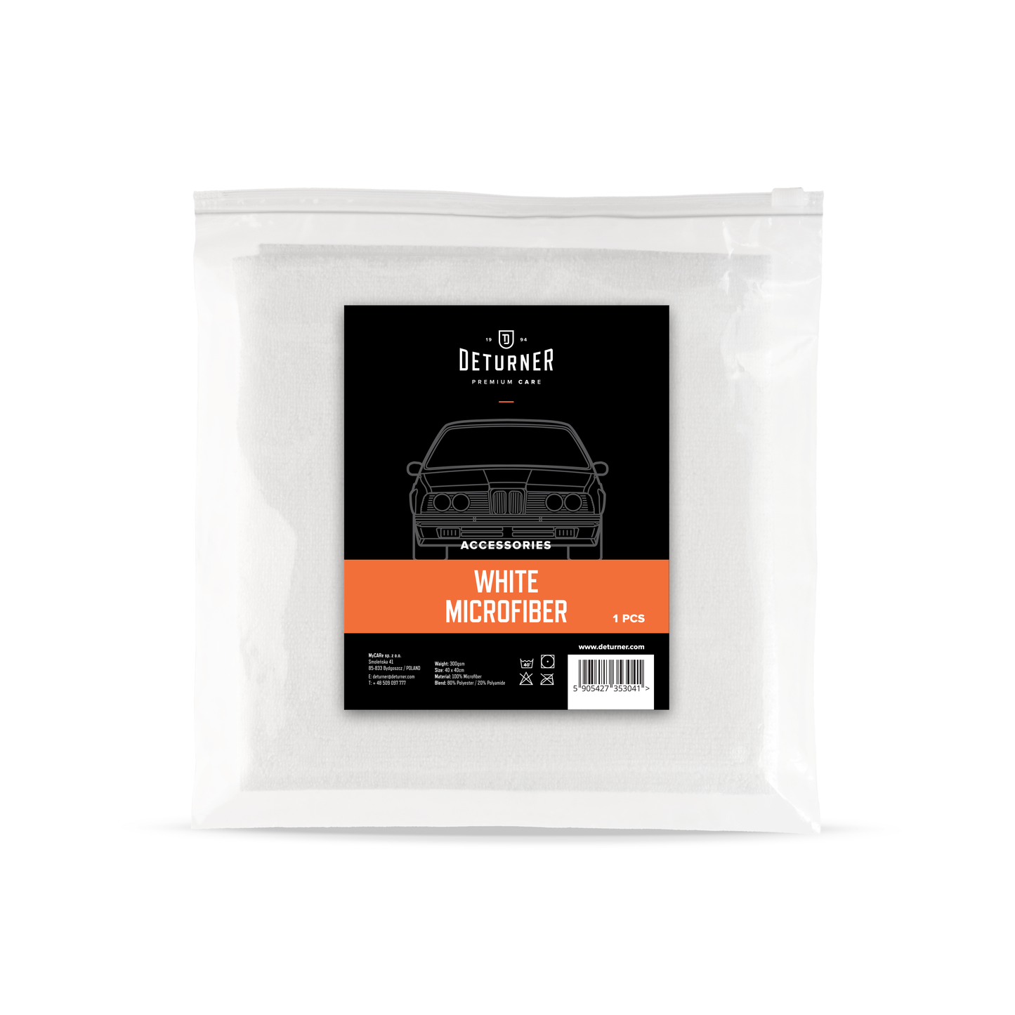 DETURNER White Microfibre